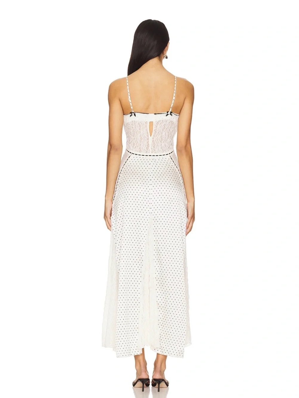 x Intimately Free People Playing Cupid Maxi Dress in Ivory Combo - Picture 3 of 10